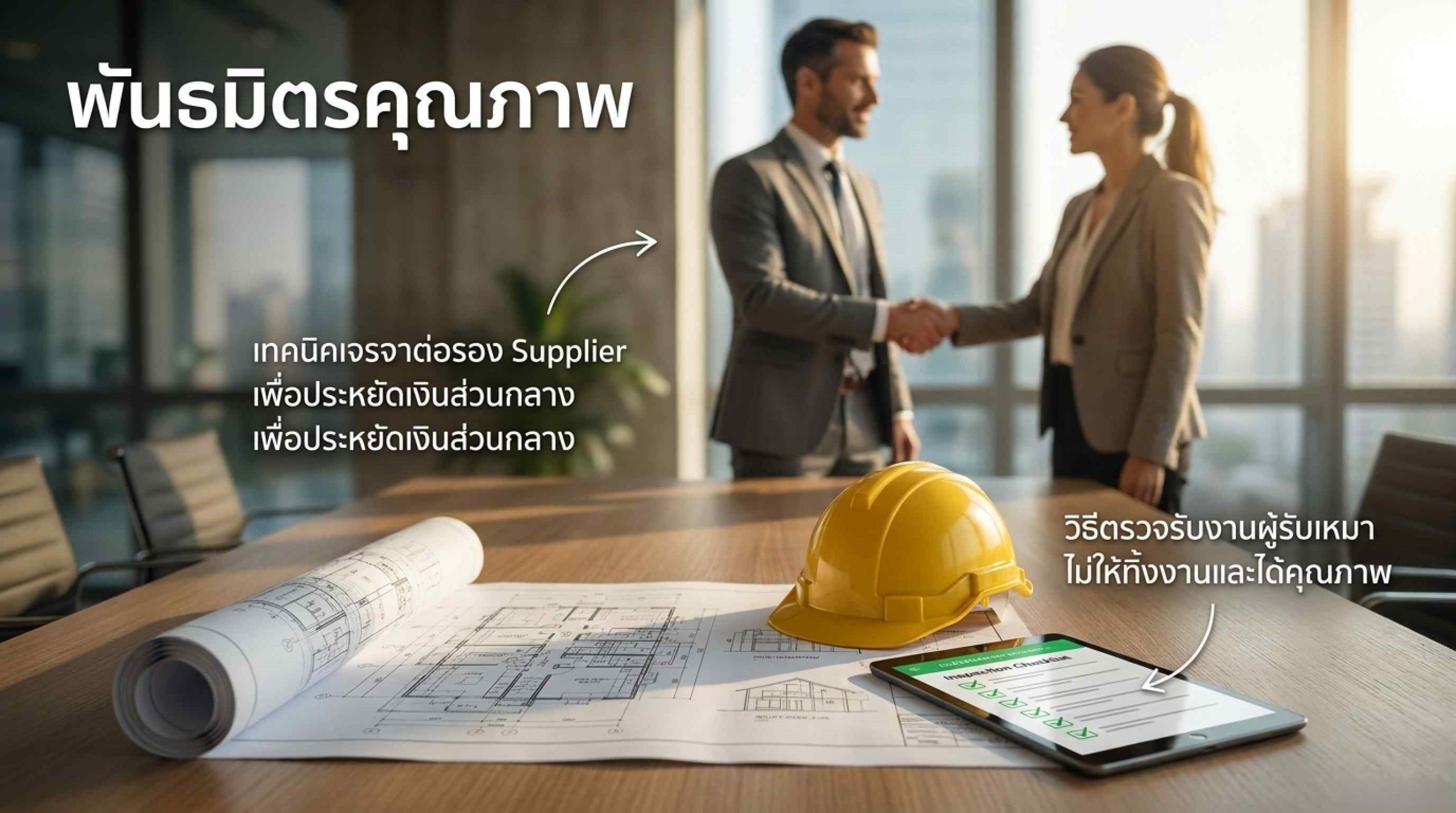 เทคนิคการเจรจาต่อรองกับ Supplier เพื่อประหยัดเงินส่วนกลาง