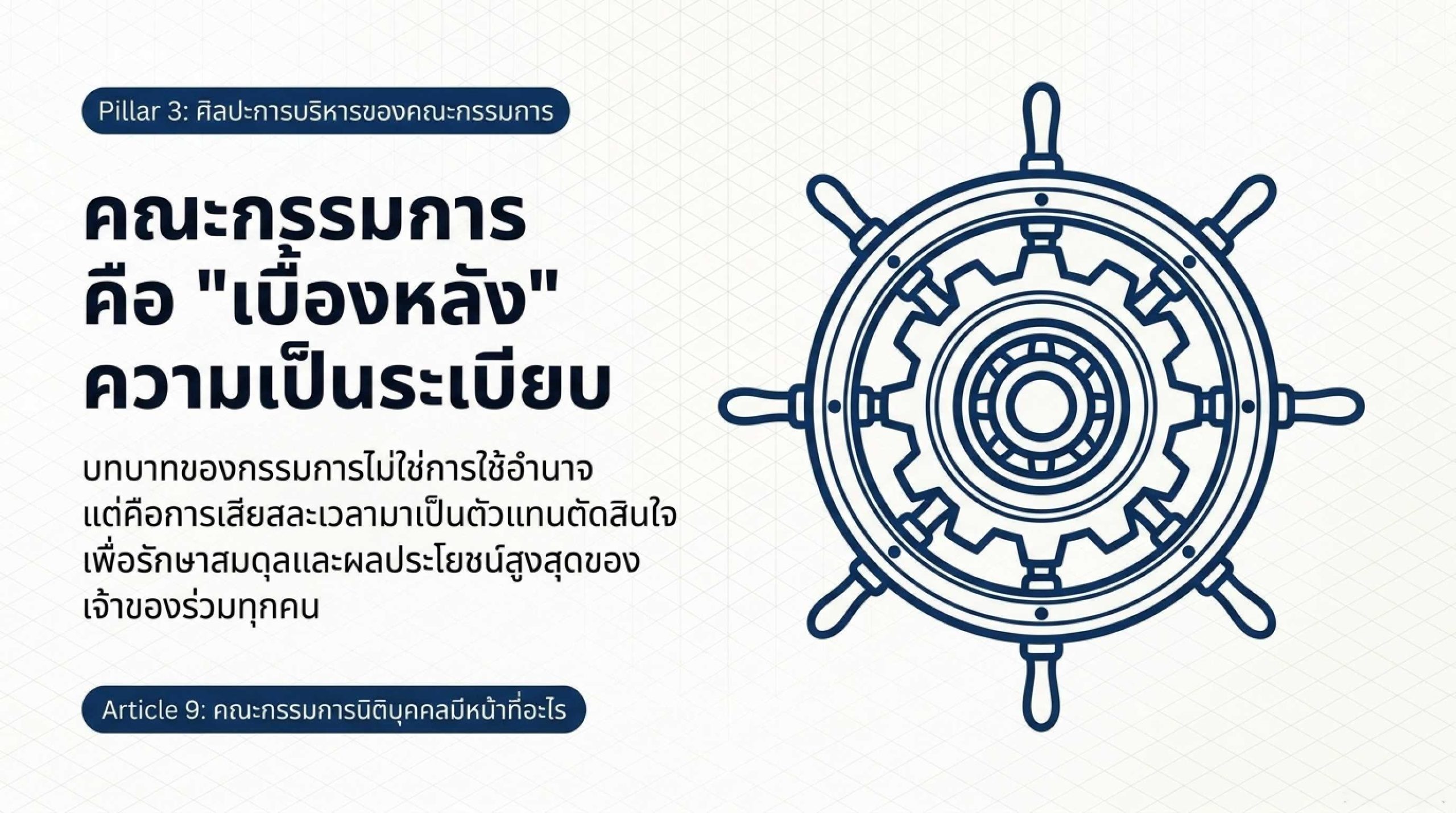 คณะกรรมการนิติบุคคลมีหน้าที่อะไร และเหตุใดบทบาทนี้จึงสำคัญต่อเจ้าของร่วมทุกคน