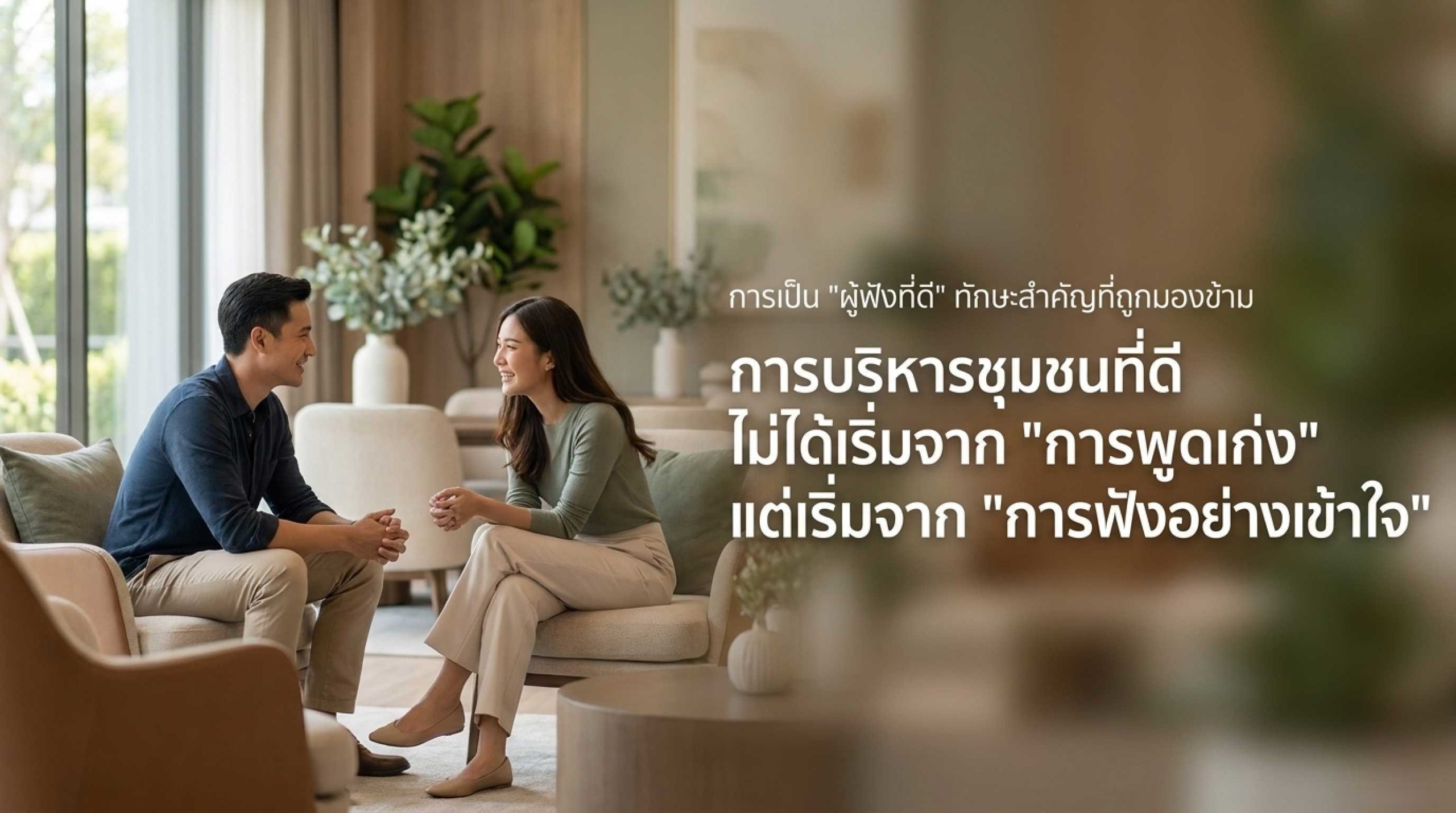 การเป็น “ผู้ฟังที่ดี” ทักษะสำคัญของกรรมการนิติบุคคลที่หลายคนมองข้าม