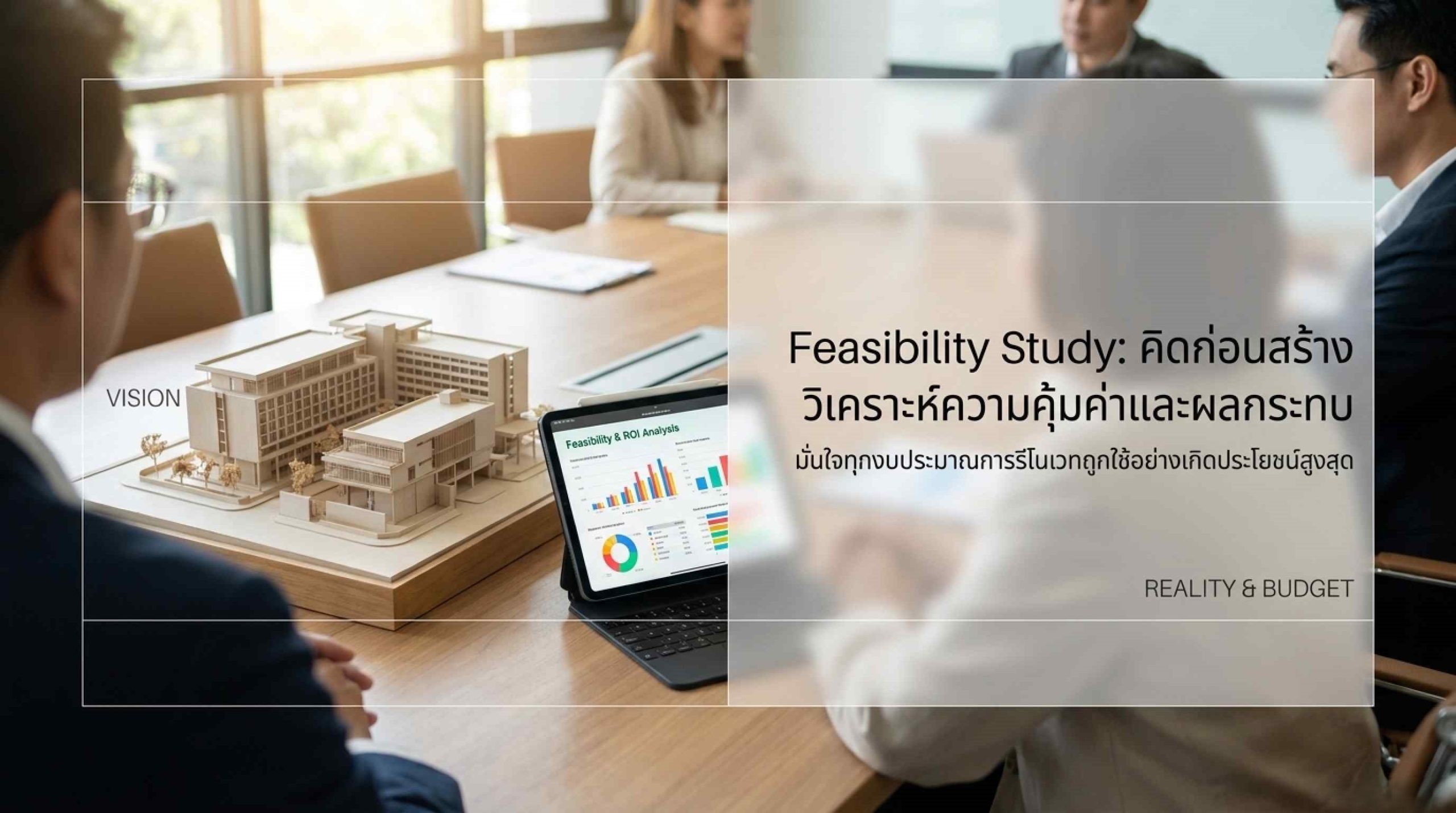 การทำ Feasibility Study ก่อนเริ่มโครงการ Renovate ส่วนกลางครั้งใหญ่