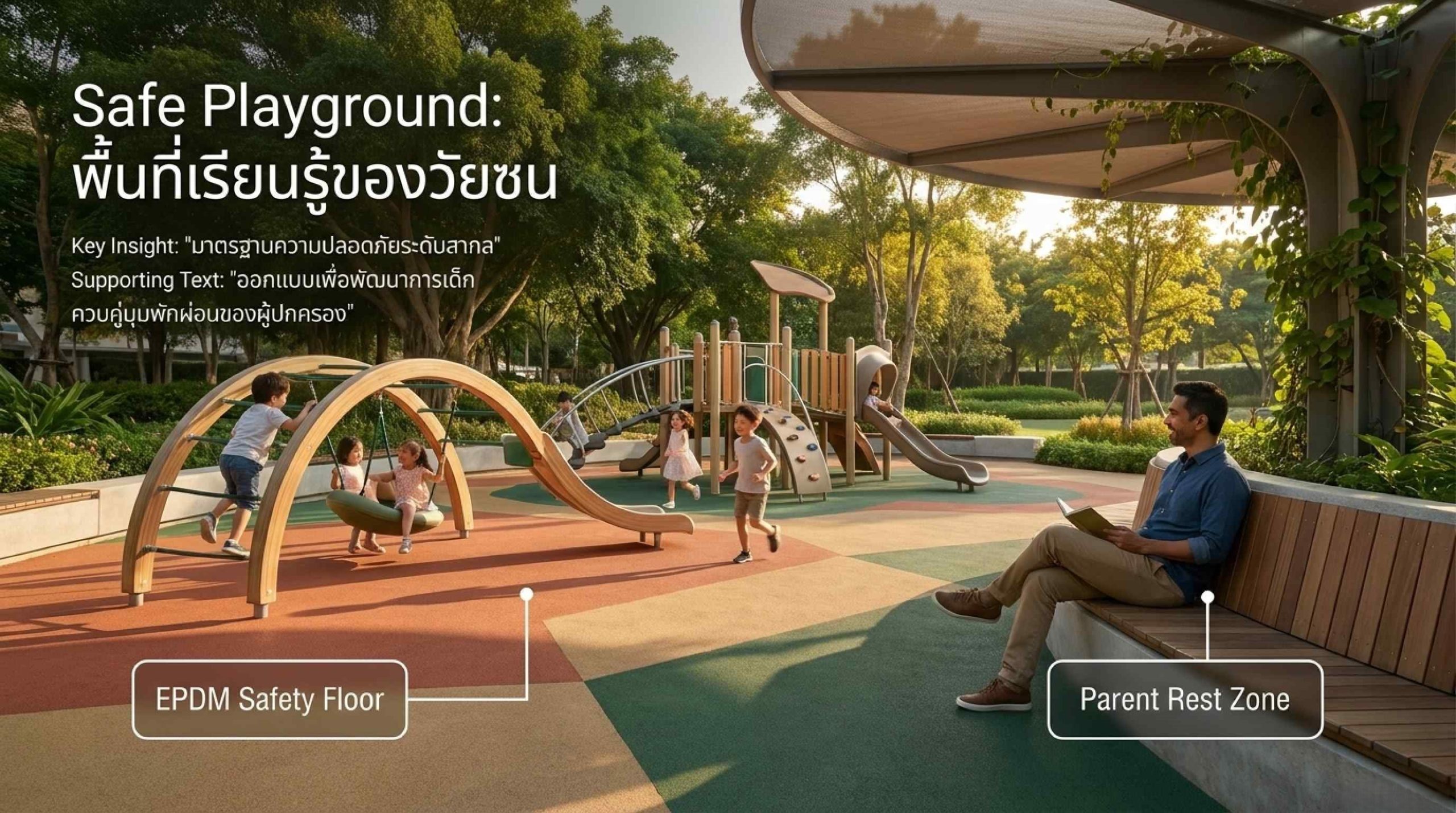 การบริหารจัดการพื้นที่สำหรับเด็ก (Playground)