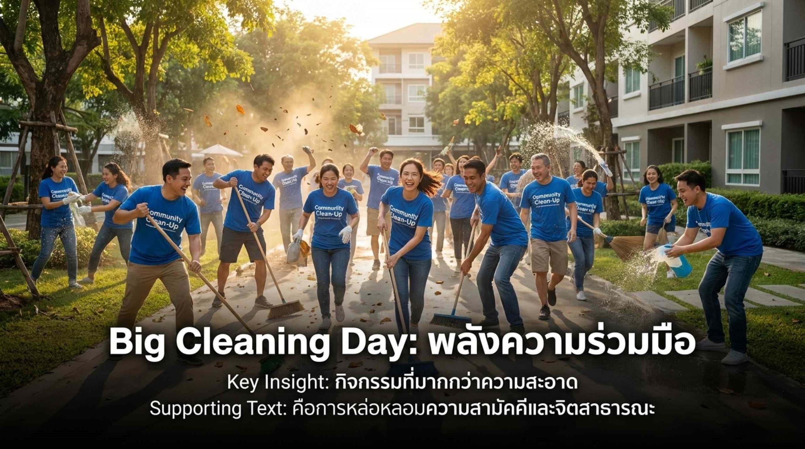 การจัดกิจกรรม “Big Cleaning Day”